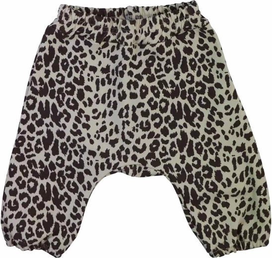 Pantaloni de trening confortabili cu imprimeu leopard