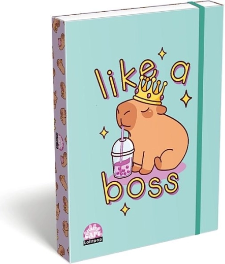 LizzyCard mapă pentru caiete A5 Capybara