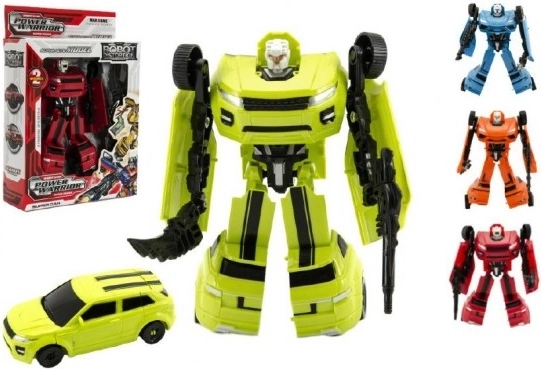 Jucărie Transformer Mașină/Robot Plastic 18cm