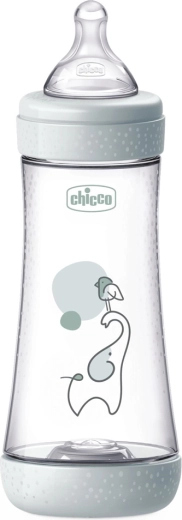 Biberon anti-colici Chicco Perfect5 300 ml, debit rapid 4m+ - 1 bucată