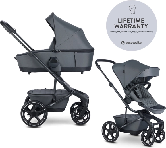 Easywalker harvey⁵ premium cărucior combinat 2în1 jade green