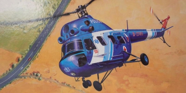 Kliklak Elicopter Mil Mi 2 - Poliție