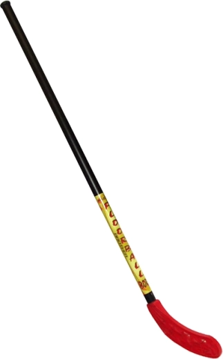Crosă de floorball Brother Bora, dreaptă, roșie, 90 cm - 1 bucată