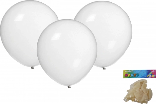 Baloane gonflabile 30 cm – set 10 bucăți, transparente