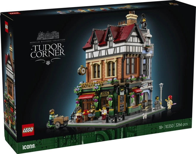 LEGO Icons Tudor corner – casă în stil englezesc