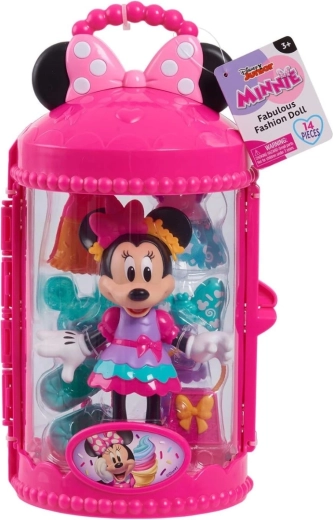Păpușă de modă Disney Minnie Mouse cu accesorii