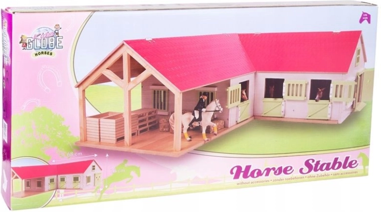 Kids Globe clădire agricolă – grajd pentru cai 1:24