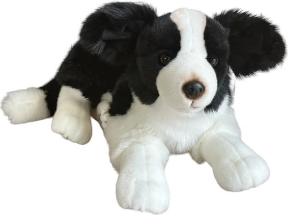 Câine de pluș Border Collie 45 cm