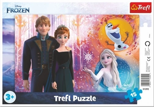Puzzle Regatul de Gheață: Amintiri fericite 15 piese