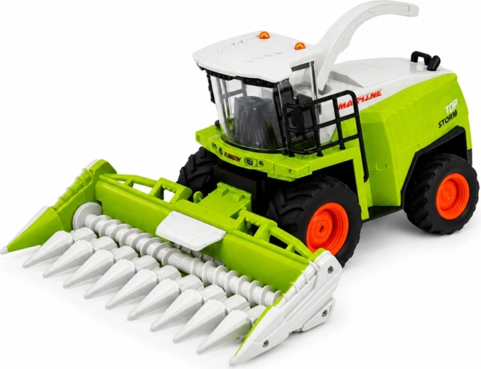 Heder mobil pentru porumb pentru o recoltare realistă