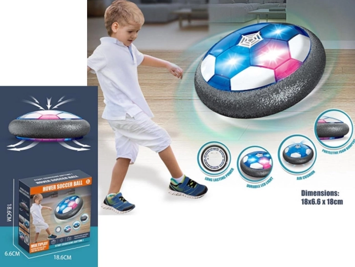 Minge de fotbal levitantă cu iluminare LED Hover Soccer Ball