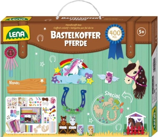 Set creativ LENA cu cai