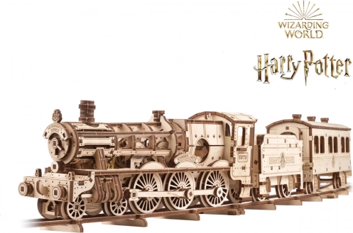 Puzzle 3D mecanic din lemn UGEARS HARRY POTTER Expresul Hogwarts