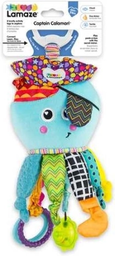 TOMY Lamaze caracatiță pirat suspendabilă căpitanul Calamari