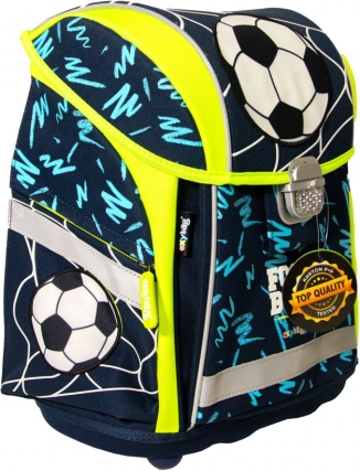 Rucsac școlar Premium Light cu motiv fotbalistic
