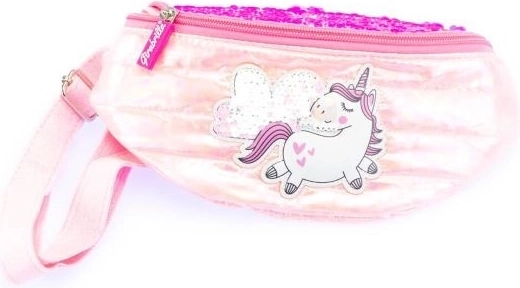 Borsetă GIRABRILLA roz cu unicorn