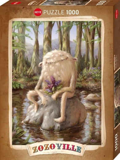 Puzzle HEYE Zozoville: Flori pentru tine! 1000 de piese