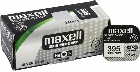 Maxell baterie tip buton cu oxid de argint SR927SW (395/399) 1 buc