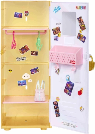 Dulăpior școlar (locker) ca set de joacă și spațiu de depozitare