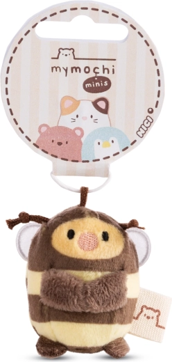 Breloc MyMochi albină Beenie 5 cm