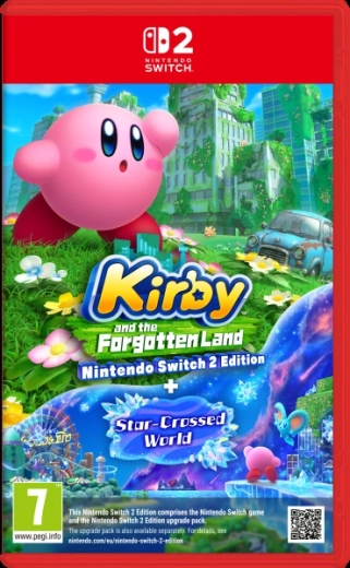 Kirby and the Forgotten Land + Star-Crossed World pentru Nintendo Switch 2