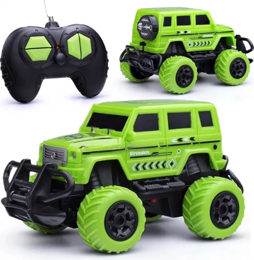 Woopie Jeep off-road RC cu iluminare LED