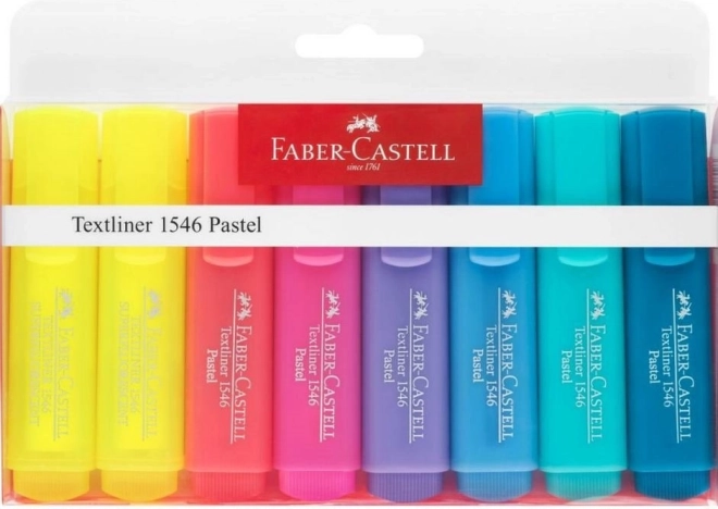 Marcatori fluorescenți Faber-Castell Textliner 8 buc