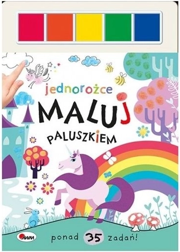 Pictează cu degețelul: unicorni