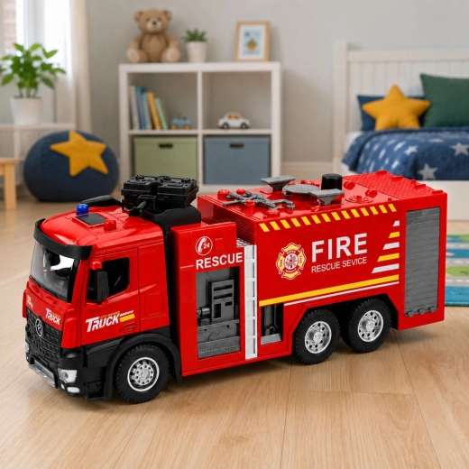 Model mare 1:12 cu cabină metalică