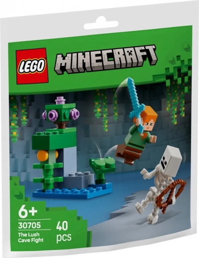 LEGO Minecraft – Lupta în Peștera Luxuriantă