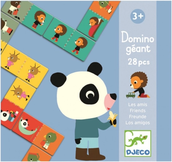 domino Djeco cu animale prietenoase