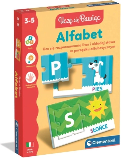Alfabet – joc educativ distractiv pentru copii de 3–5 ani