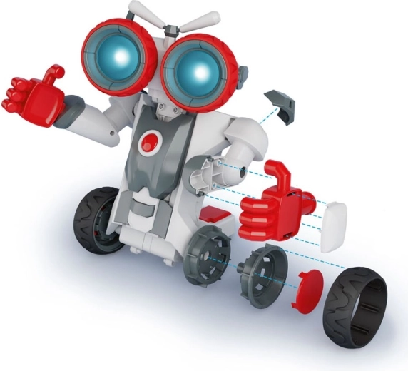 Construiți robotul din peste 130 de piese