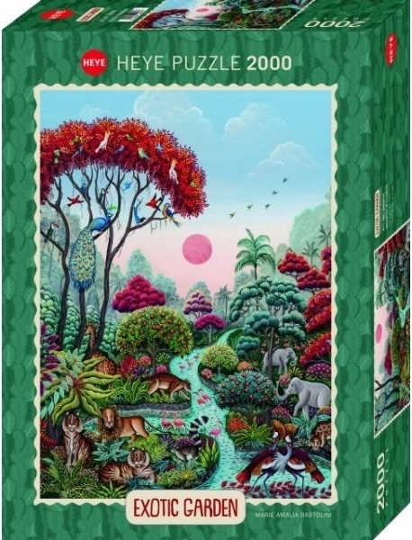 Puzzle HEYE 2000 de piese – Paradis pentru animale sălbatice