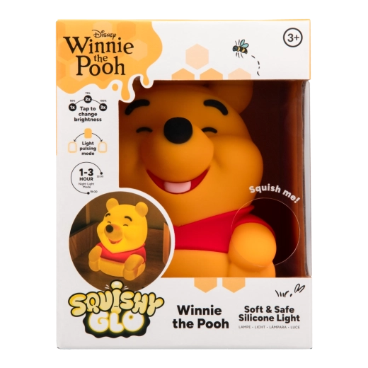Lumină din silicon Disney Winnie the Pooh SquishyGlo