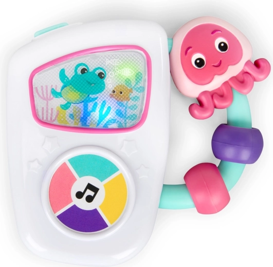 Jucărie muzicală multisenzorială Baby Einstein Tunes Jammin Janet, 3 luni+
