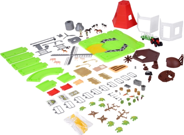 Tractor, siloz și accesorii bogate