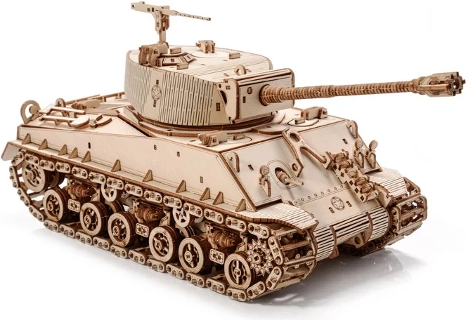 Model realist al tancului M4A3E8 Sherman
