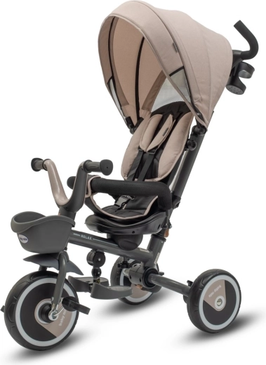 Tricicletă pentru copii Baby Mix 5în1 Relax 365° bej