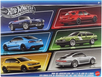 Hot Wheels set de colecție european de mașinuțe 1:64