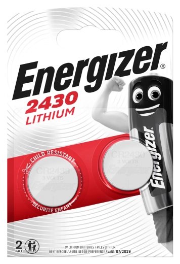 Energizer CR2430 baterii litiu tip monedă 3 V, pachet 2 buc