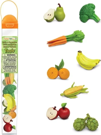 Safari Ltd. Toobs fructe și legume (8 figurine)