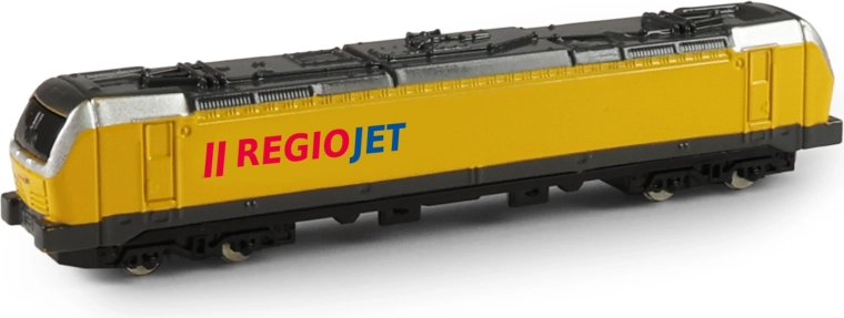 Locomotivă metalică REGIOJET 16 cm