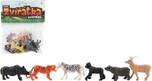 Mini Safari ZOO Set Animale de Plastic