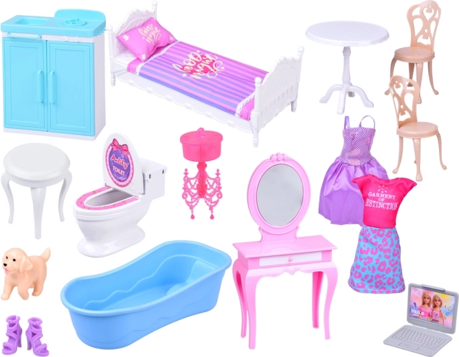 Valiză cu accesorii bogate