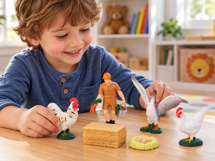 Figurine lucrate în detaliu