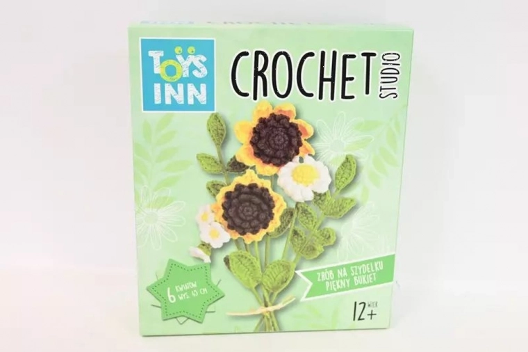 Set de croșetat Crochet Studio – floarea-soarelui