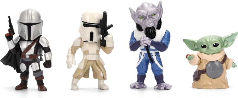 Patru eroi din The Mandalorian