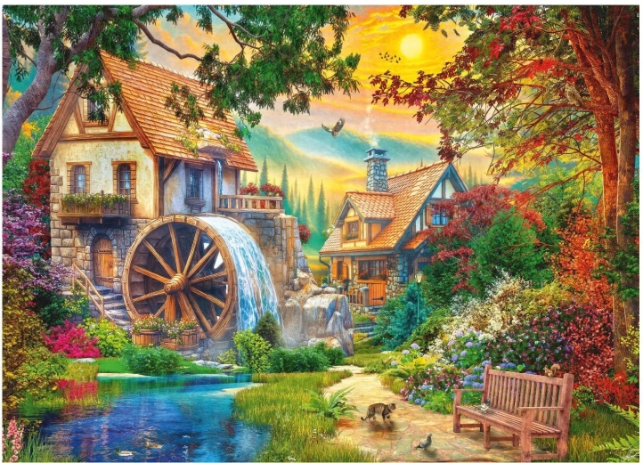 Puzzle DINO Moară pitorească 3000 de piese