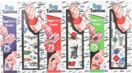Set de tatuaje temporare pentru băieți